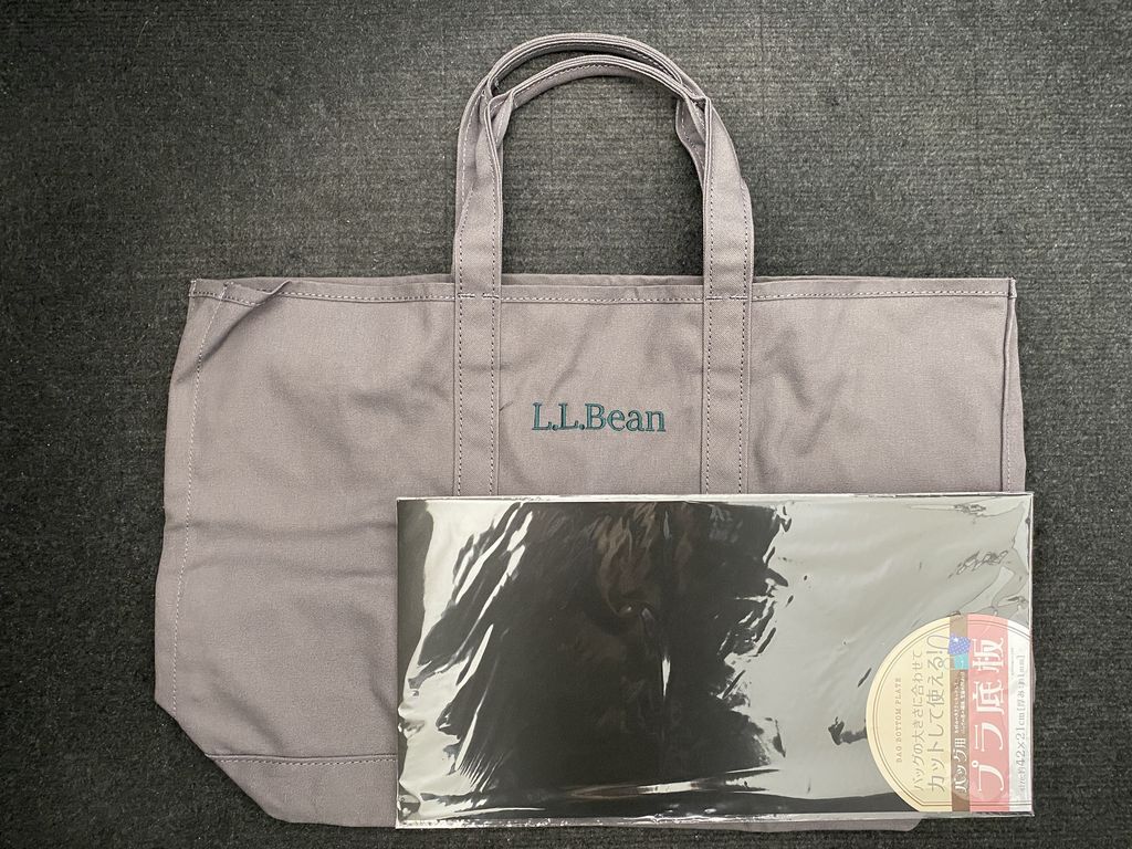 【100均】L.L.Beanトートバッグを自立させる方法