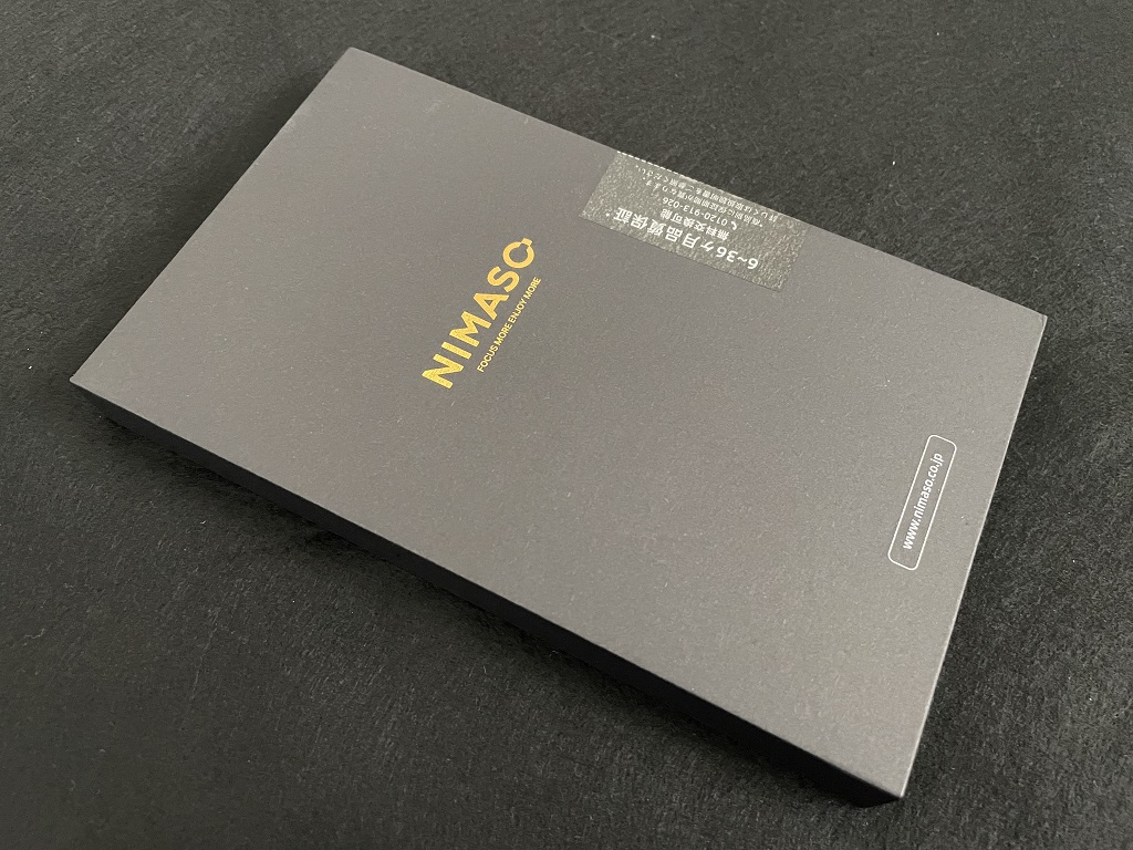 NIMASOガラスフィルム貼り付け時の注意点