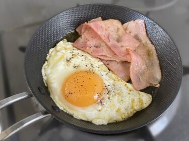 ソロキャンプ向けニトリのミニフライパン